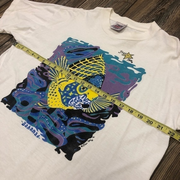 VINTAGE Bahamas Fish Shirt Ocean XXl - Picture 9 of 12